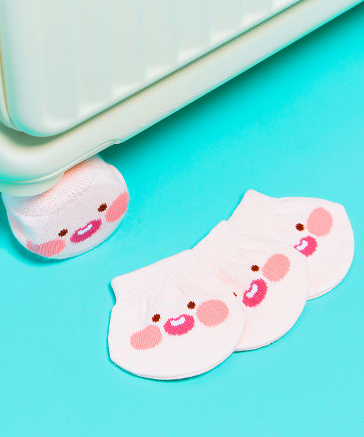 Valise 4P Apeach Travel Accessory - Korean kawaii Kakao Friends | Koolseoul
