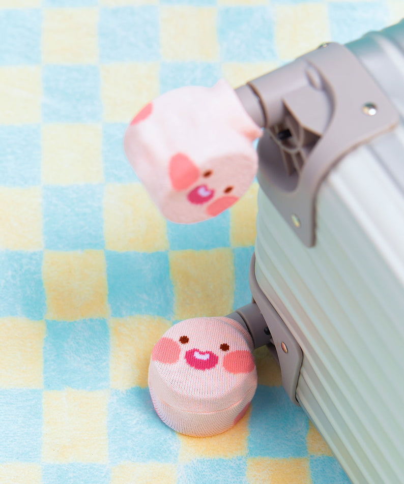 Valise 4P Apeach Travel Accessory - Authentic Kakao Friends from Korea | Koolseoul