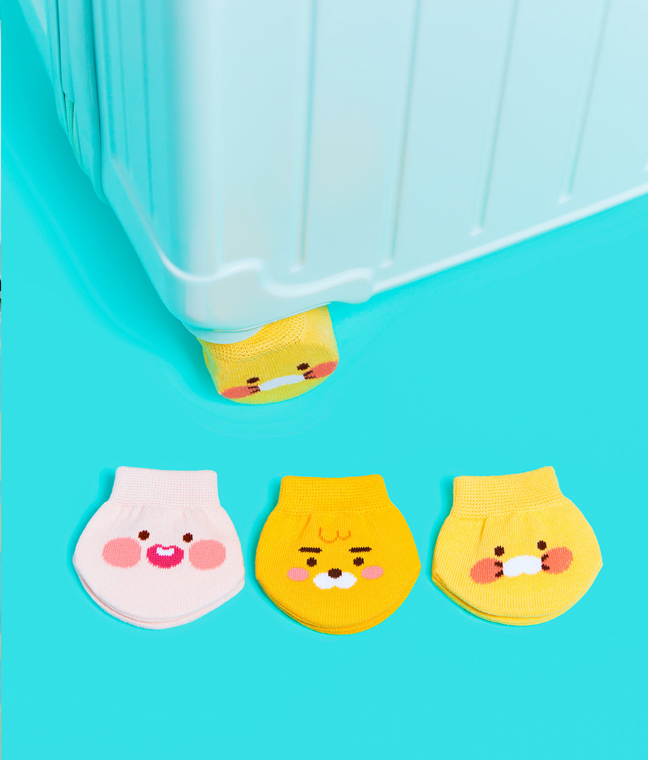 Valise 4P Chunsik Travel Accessory - Authentic Kakao Friends from Korea | Koolseoul
