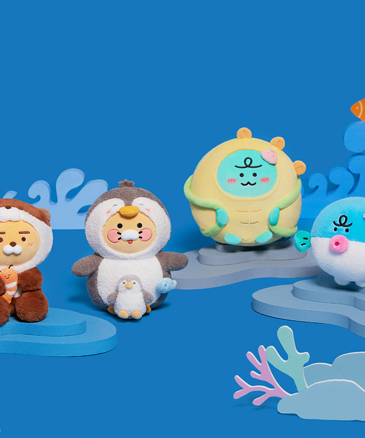 FRIENDZOO Plush Jordy - Authentic Kakao Friends from Korea | Koolseoul