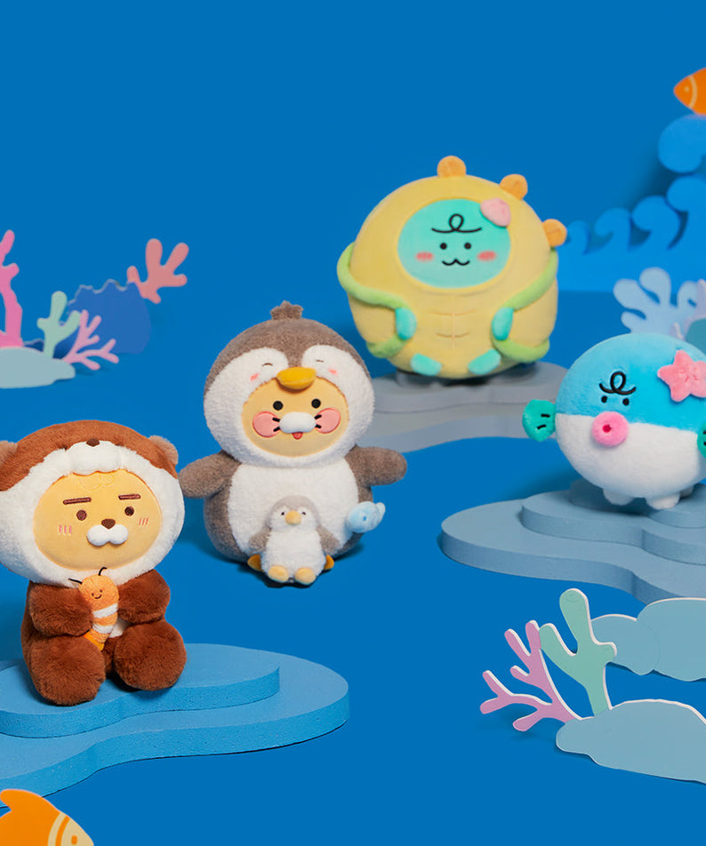FRIENDZOO Plush Jordy - Korean kawaii Kakao Friends | Koolseoul