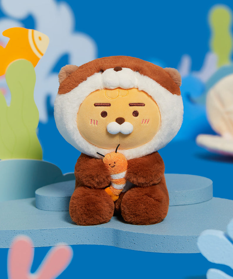 FRIENDZOO Plush Little Ryan - Authentic Kakao Friends from Korea | Koolseoul