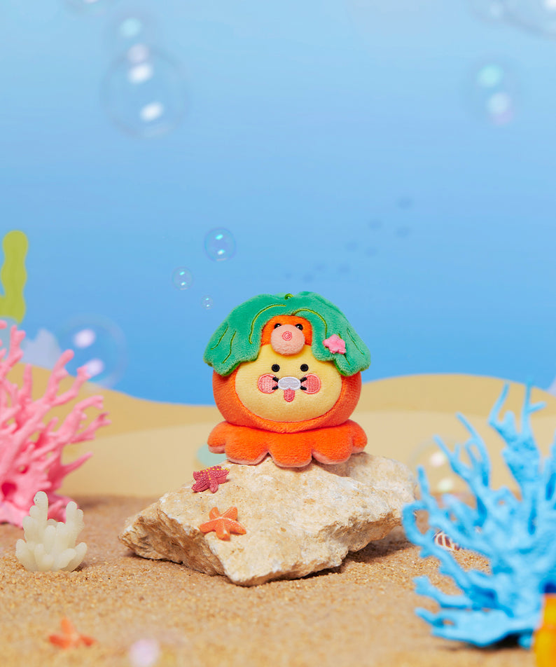 Kakao Friends Chunsik Plush Keyring