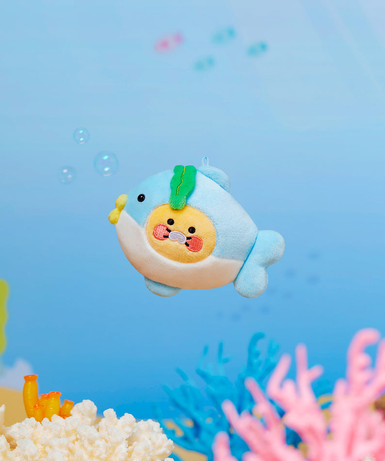 Kakao Friends Chunsik Plush Keyring