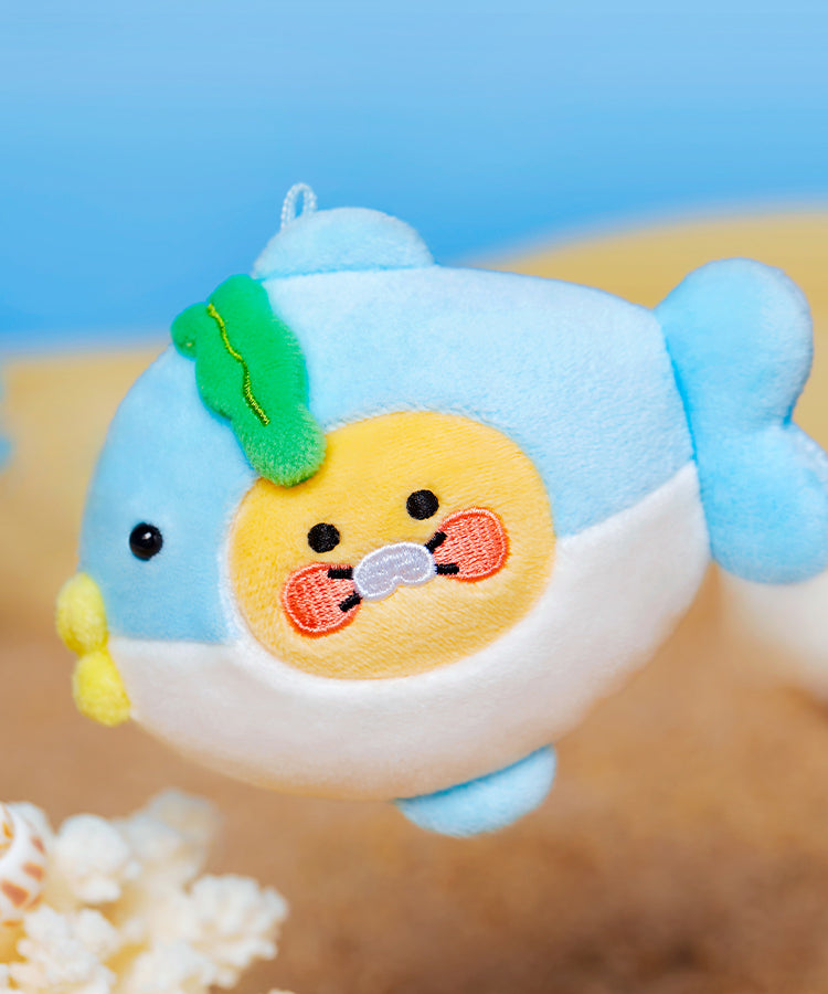 Kakao Friends Chunsik Plush Keyring