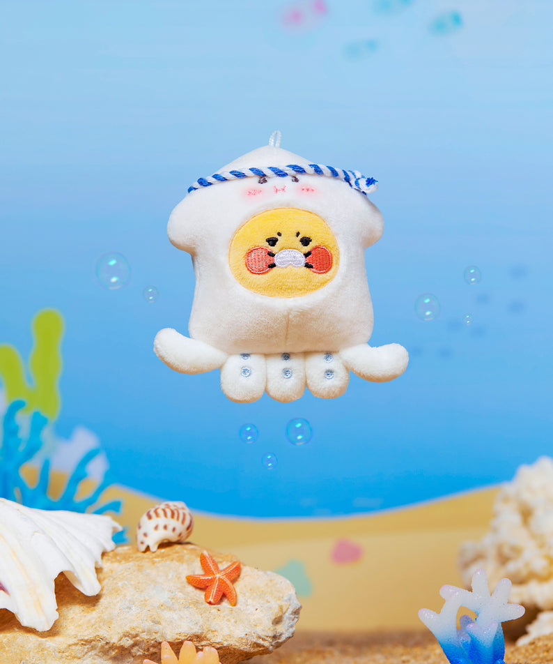 Kakao Friends Chunsik Plush Keyring