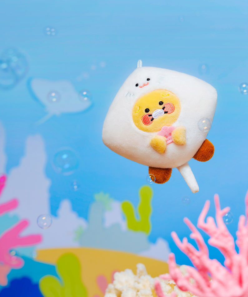 Kakao Friends Chunsik Plush Keyring