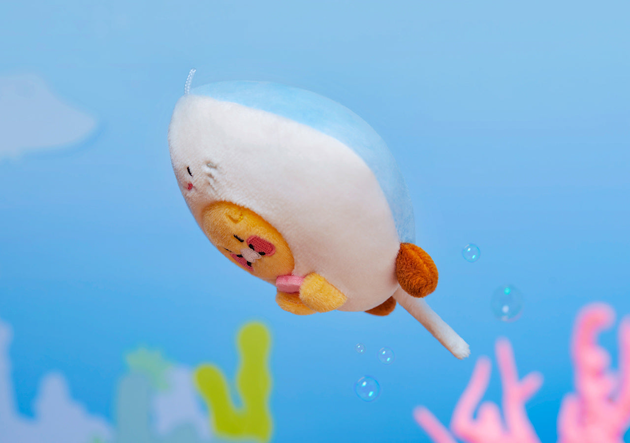 Kakao Friends Chunsik Plush Keyring
