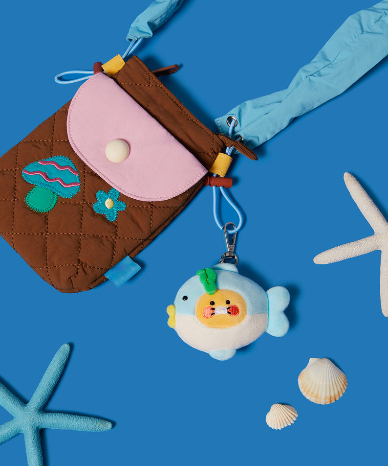 Kakao Friends Chunsik Plush Keyring