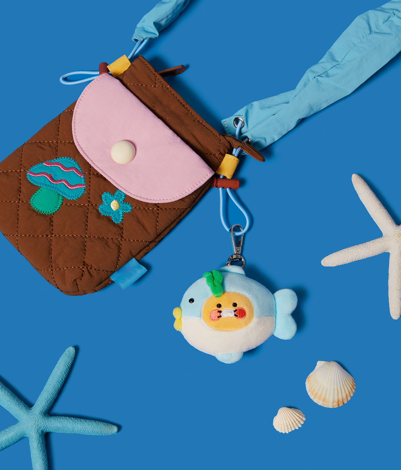 Kakao Friends Chunsik Plush Keyring