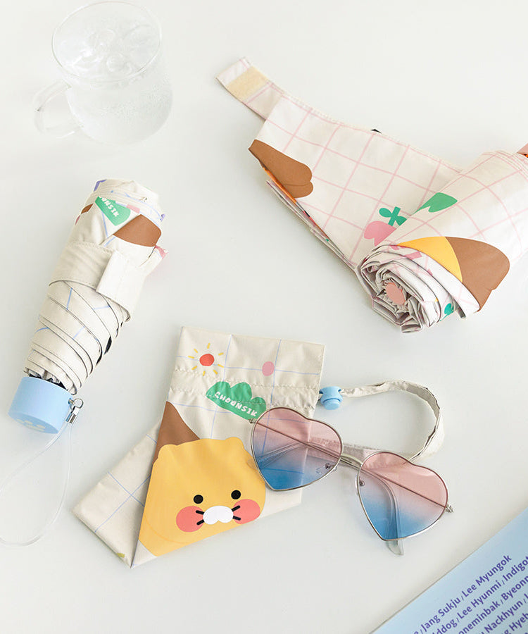 Chunsik Umbrella Rose - Official Kakao Friends merchandise | Koolseoul