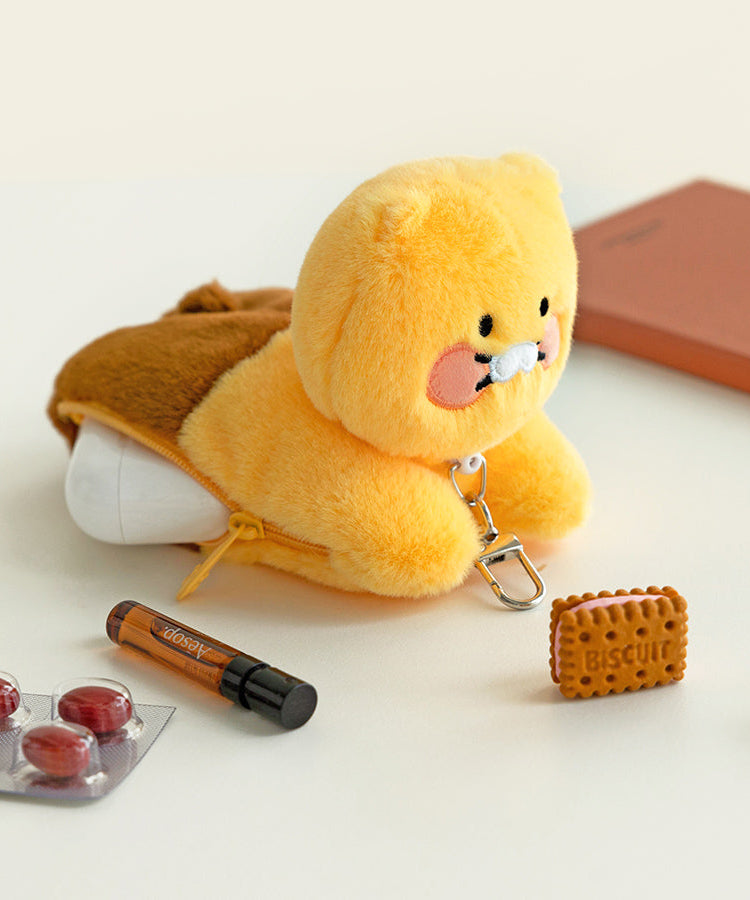 Pouch Keychain Chunsik - Authentic Kakao Friends from Korea | Koolseoul
