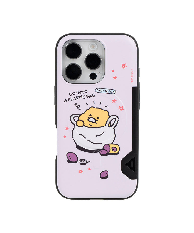 Card Chunsik Plastique Coque Telephone - Official Kakao Friends merchandise | Koolseoul