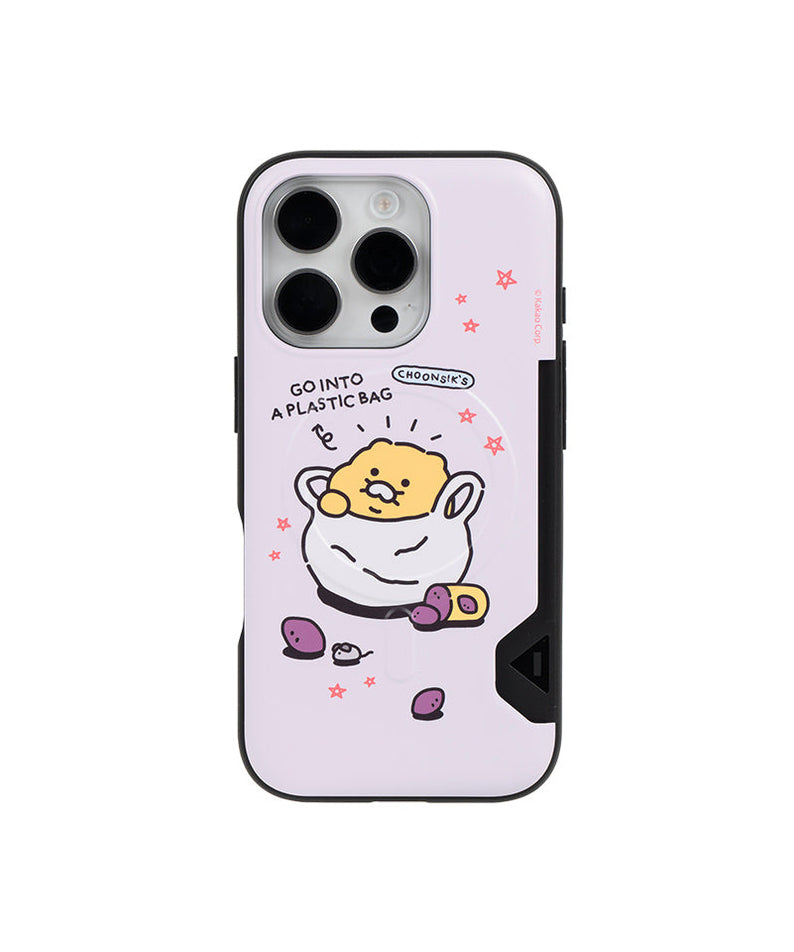 Card Chunsik Plastique Coque Telephone - Authentic Kakao Friends from Korea | Koolseoul
