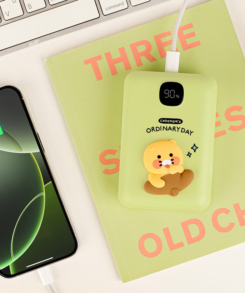 Power Bank 20,000 Green - Authentic Kakao Friends from Korea | Koolseoul