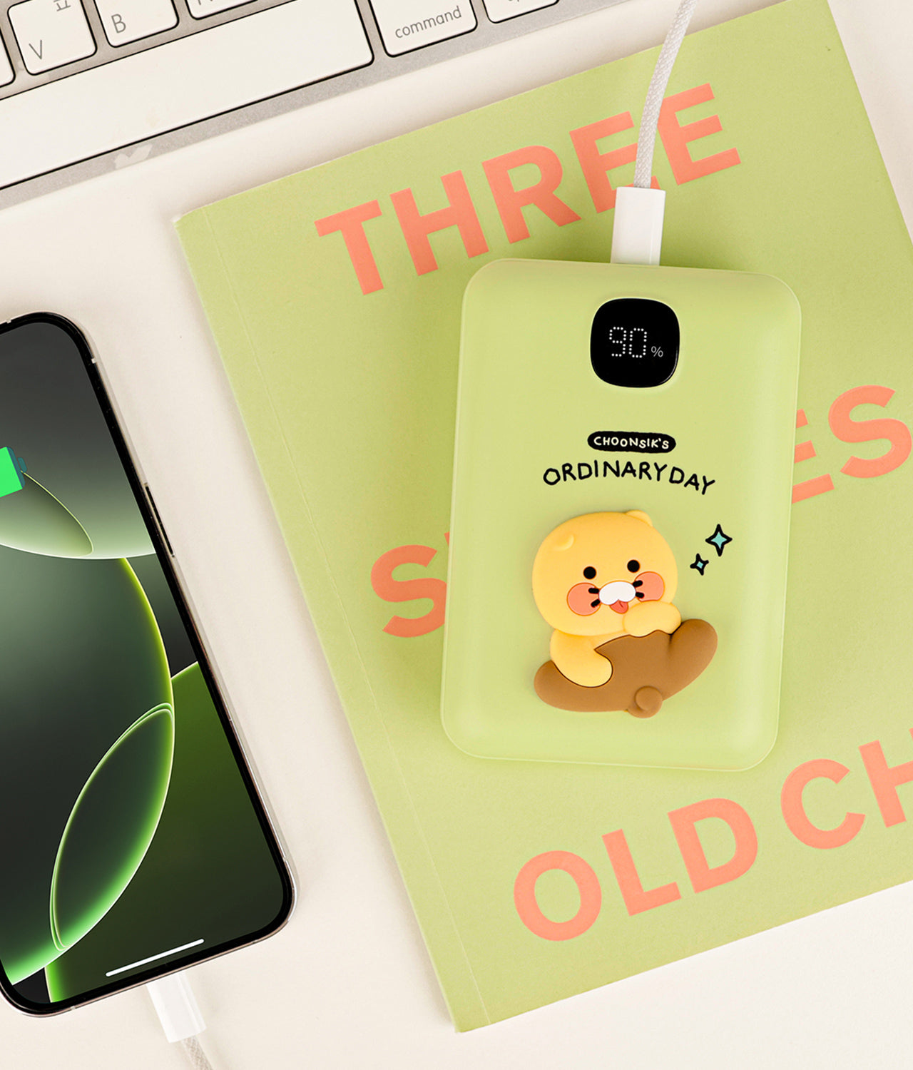 Power Bank 20,000 Green - Authentic Kakao Friends from Korea | Koolseoul