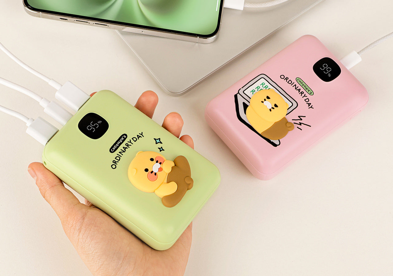 Power Bank 20,000 Green - Official Kakao Friends merchandise | Koolseoul