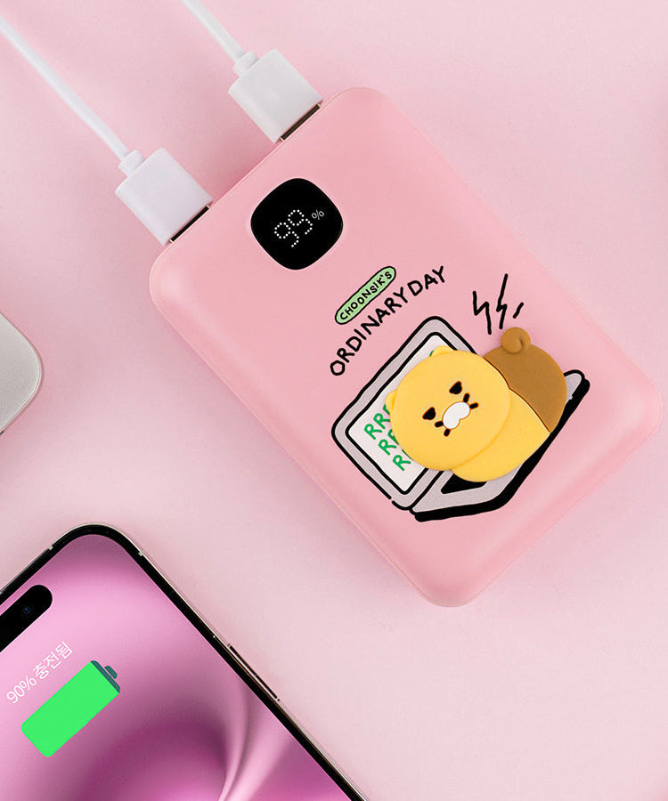Power Bank 20,000 Rose - Authentic Kakao Friends from Korea | Koolseoul