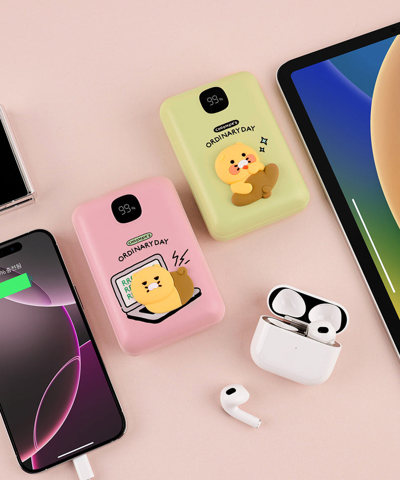 Power Bank 20,000 Rose - Authentic Kakao Friends from Korea | Koolseoul