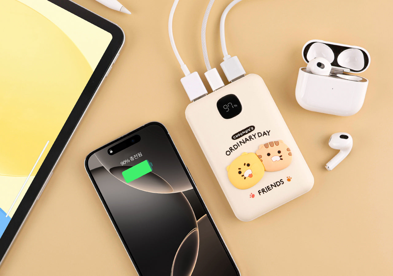 Power Bank 10,000 - Korean kawaii Kakao Friends | Koolseoul