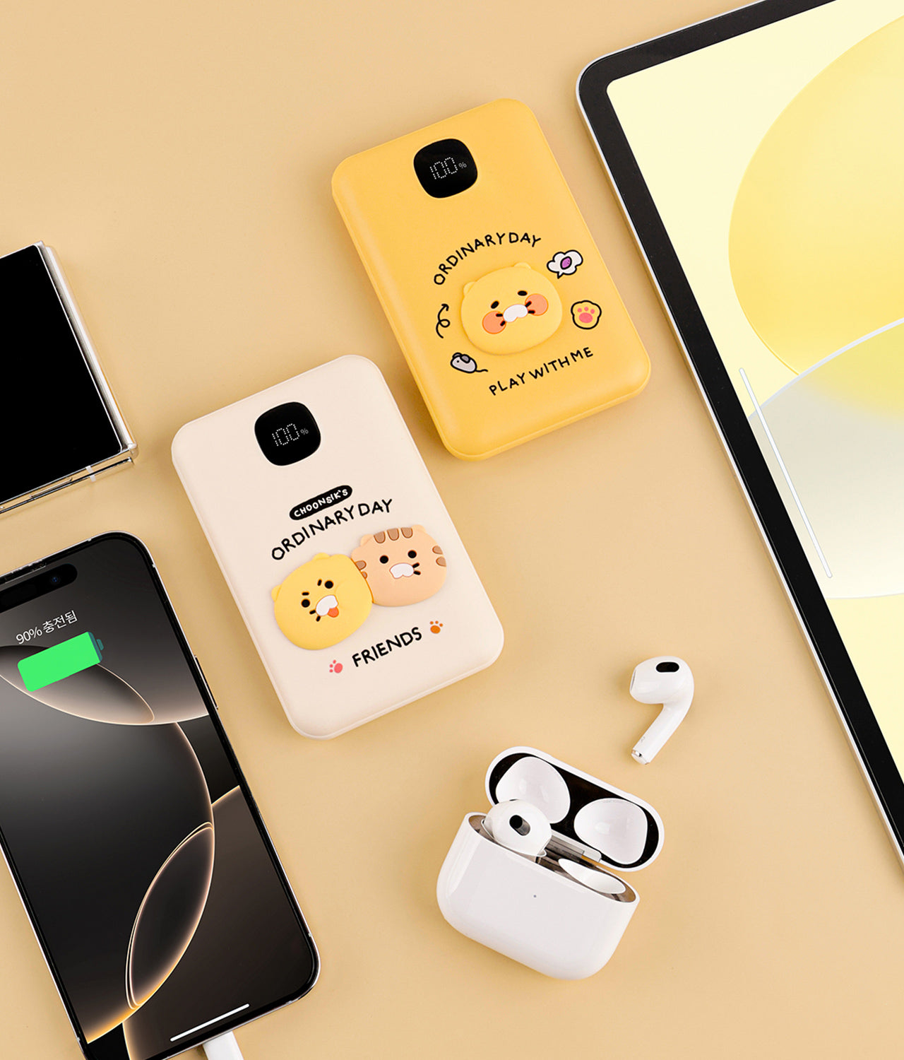 Power Bank 10,000 - Korean kawaii Kakao Friends | Koolseoul