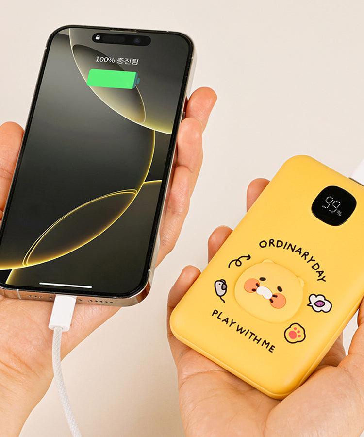 Power Bank 10,000 Yellow - Korean kawaii Kakao Friends | Koolseoul