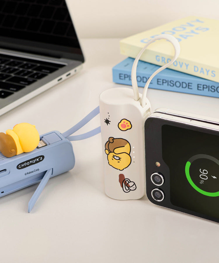 Power Bank 5,000 C Chunsik - Korean kawaii Kakao Friends | Koolseoul