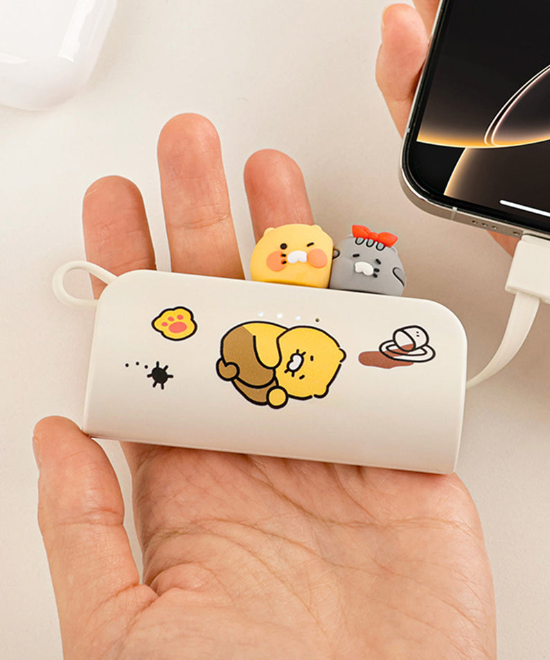Power Bank 5,000 C Chunsik - Korean kawaii Kakao Friends | Koolseoul