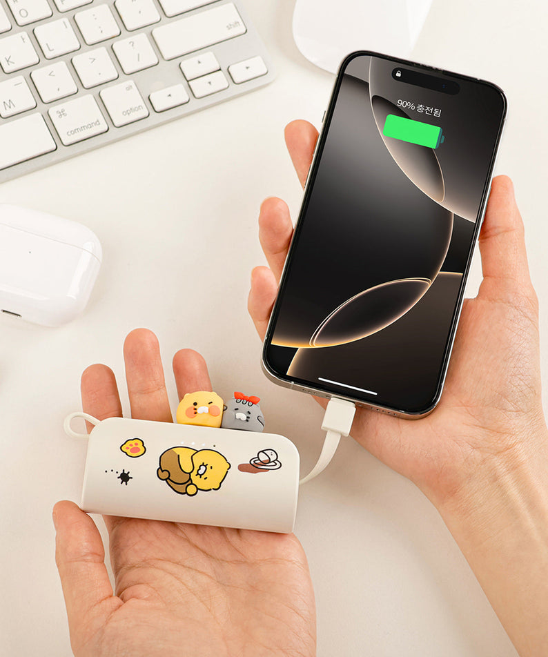 Power Bank 5,000 C Chunsik - Korean kawaii Kakao Friends | Koolseoul
