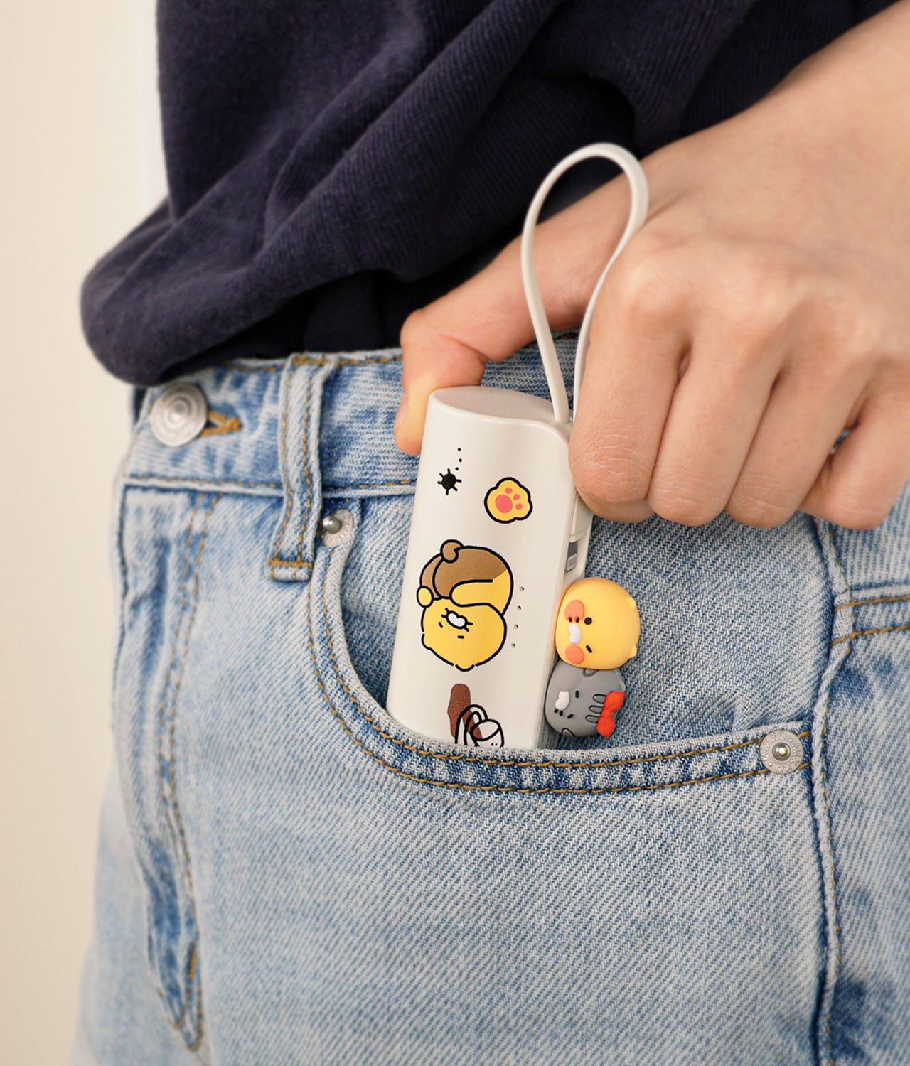 Power Bank 5,000 C Chunsik - Authentic Kakao Friends from Korea | Koolseoul