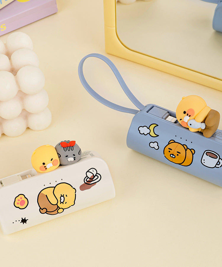 Power Bank 5,000 C Chunsik - Official Kakao Friends merchandise | Koolseoul