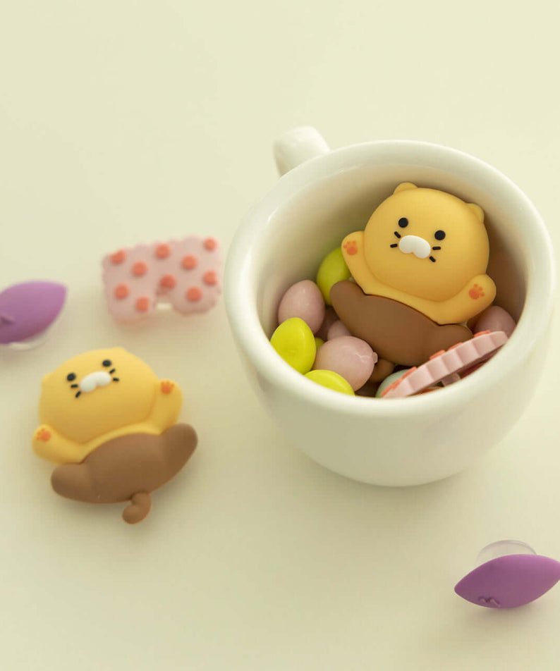 Kakao Friends Chunsik Silicone Charms Set Set