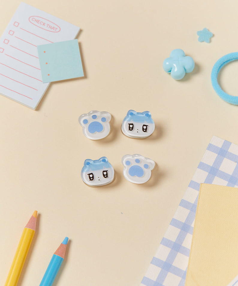 Mini Epingle Cheveux 4P - Official Kakao Friends merchandise | Koolseoul
