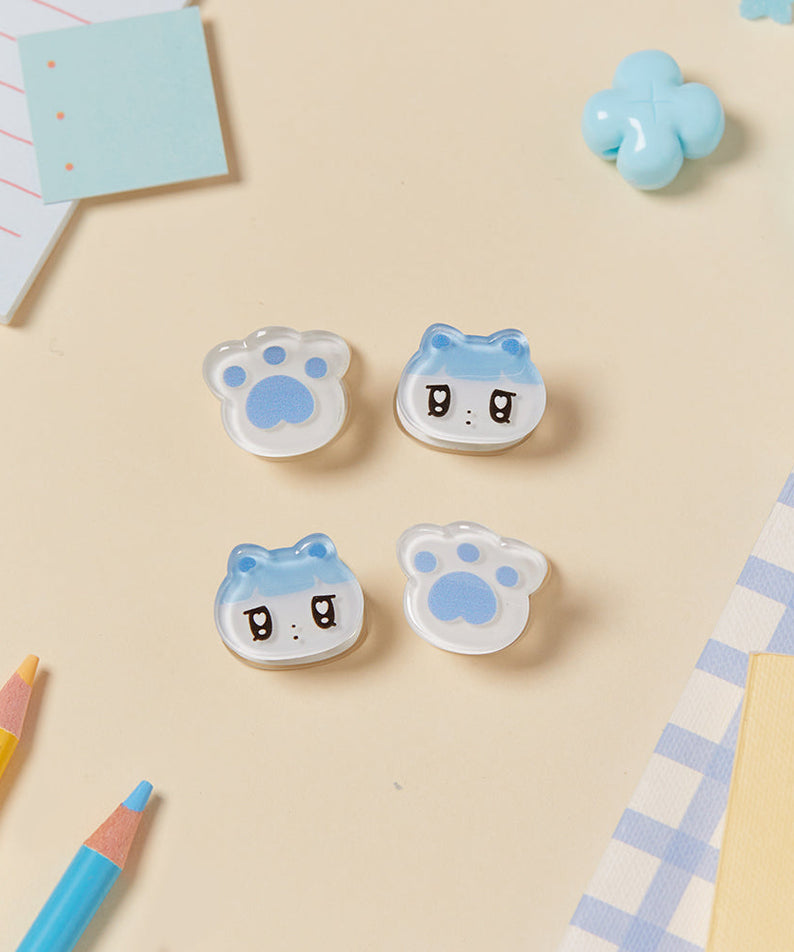 Mini Epingle Cheveux 4P - Authentic Kakao Friends from Korea | Koolseoul