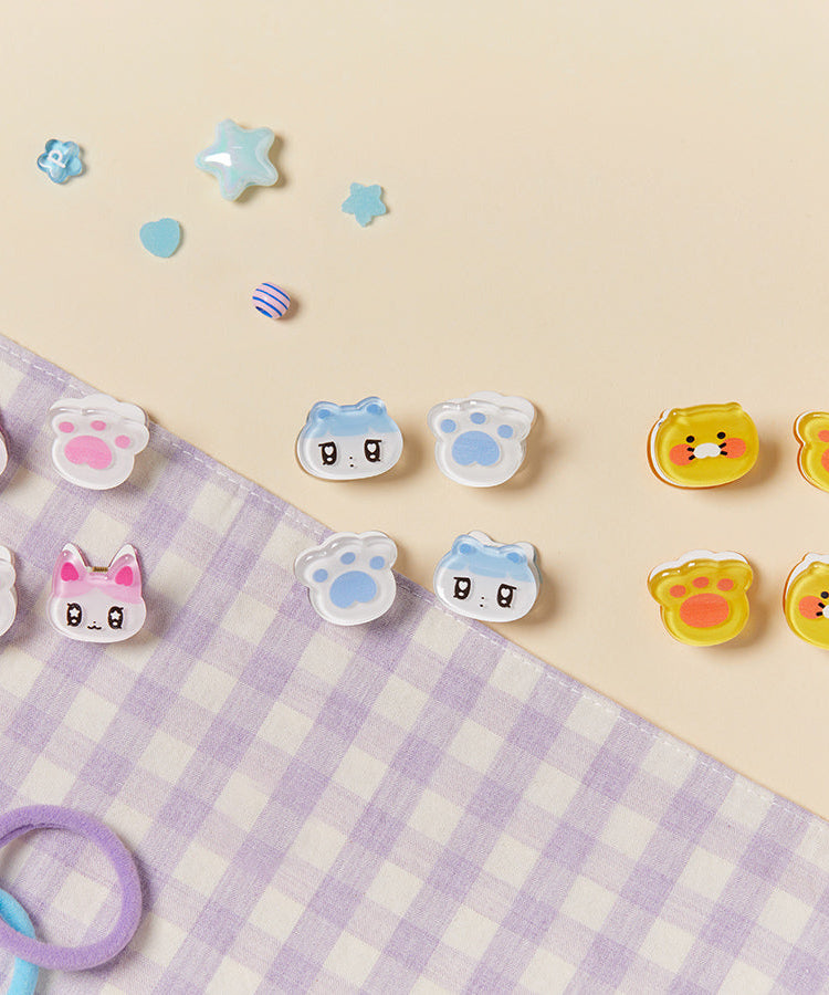 Mini Epingle Cheveux 4P - Authentic Kakao Friends from Korea | Koolseoul