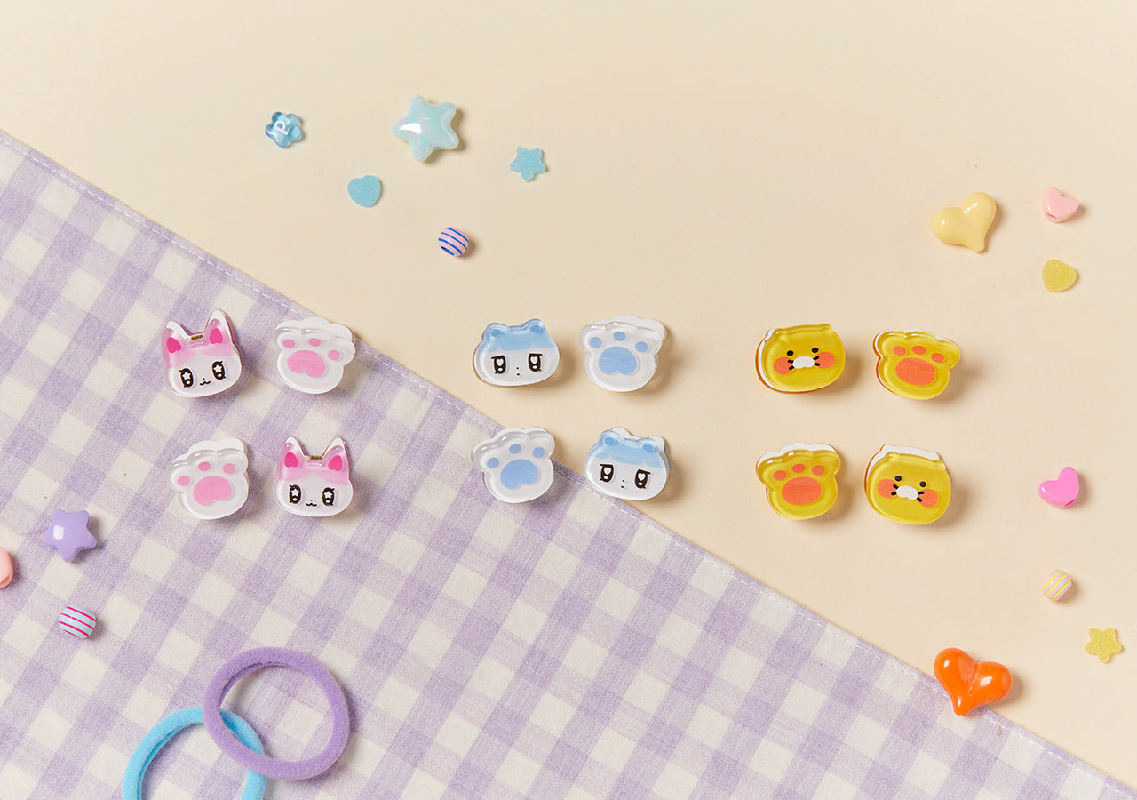 Mini Epingle Cheveux 4P - Authentic Kakao Friends from Korea | Koolseoul