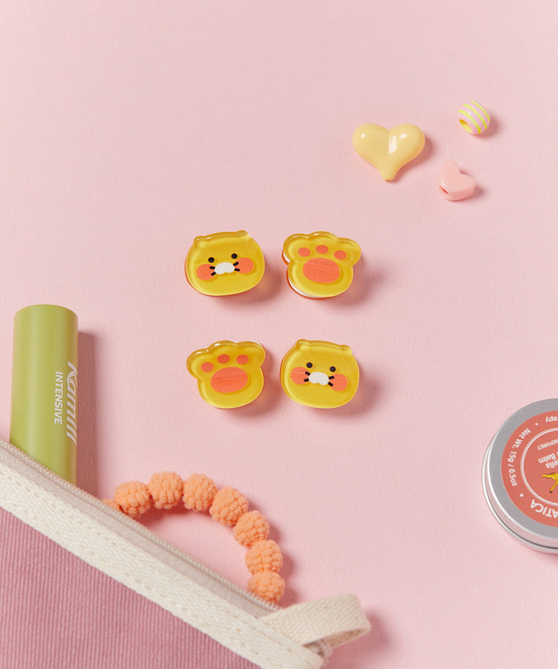 Mini Epingle Cheveux 4P Chunsik - Official Kakao Friends merchandise | Koolseoul