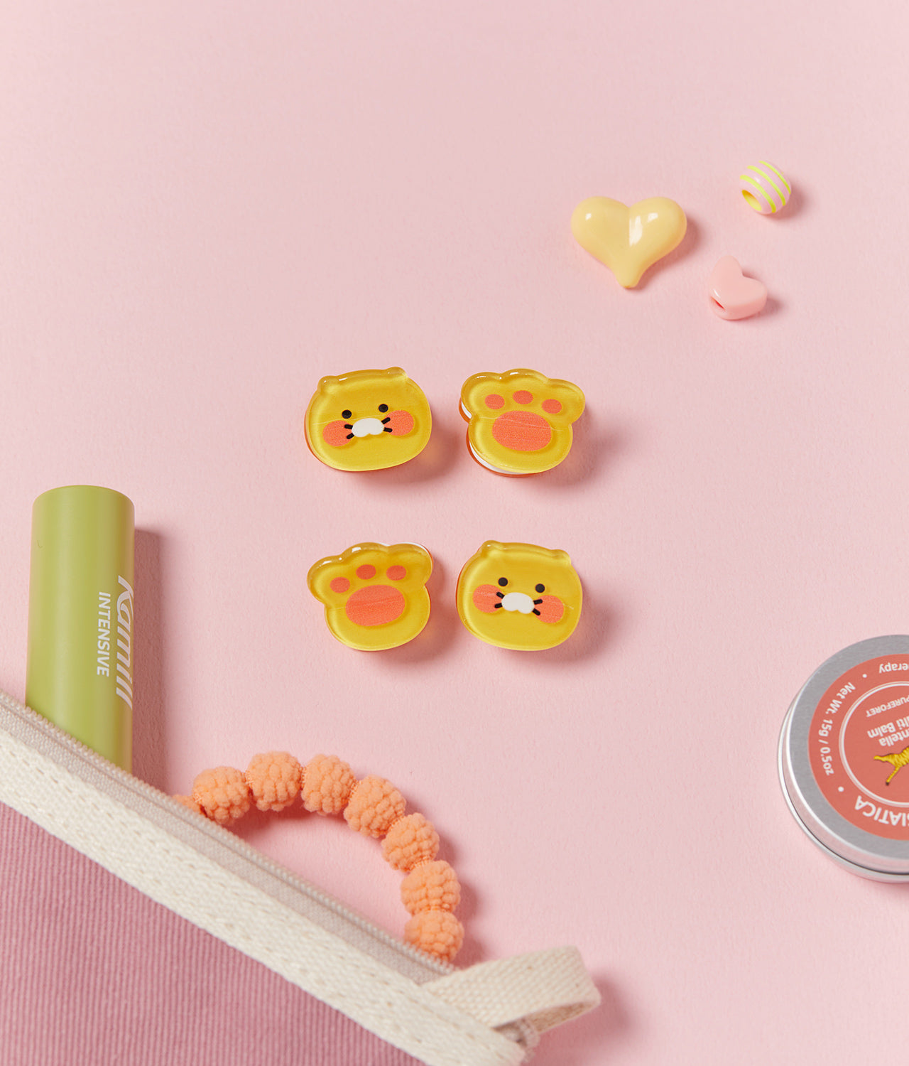 Mini Epingle Cheveux 4P Chunsik - Official Kakao Friends merchandise | Koolseoul