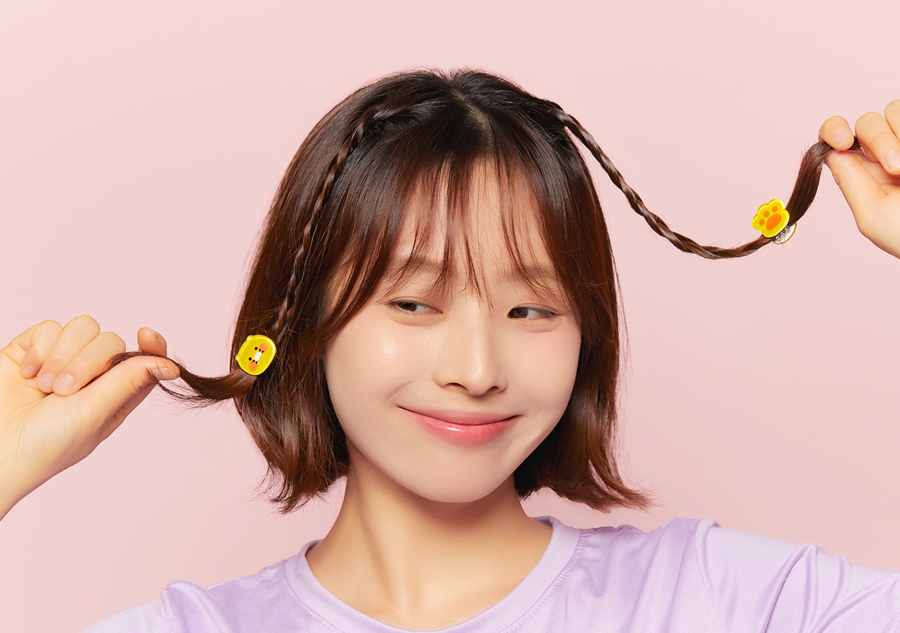 Mini Epingle Cheveux 4P Chunsik - Authentic Kakao Friends from Korea | Koolseoul