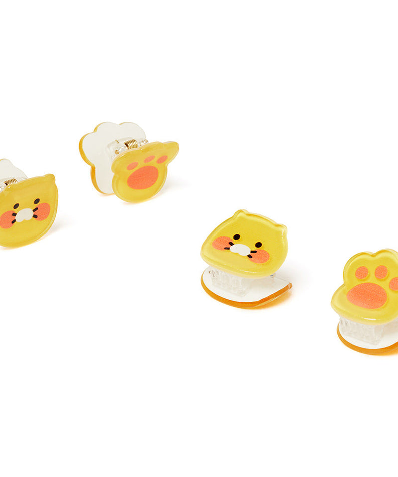 Mini Epingle Cheveux 4P Chunsik - Official Kakao Friends merchandise | Koolseoul