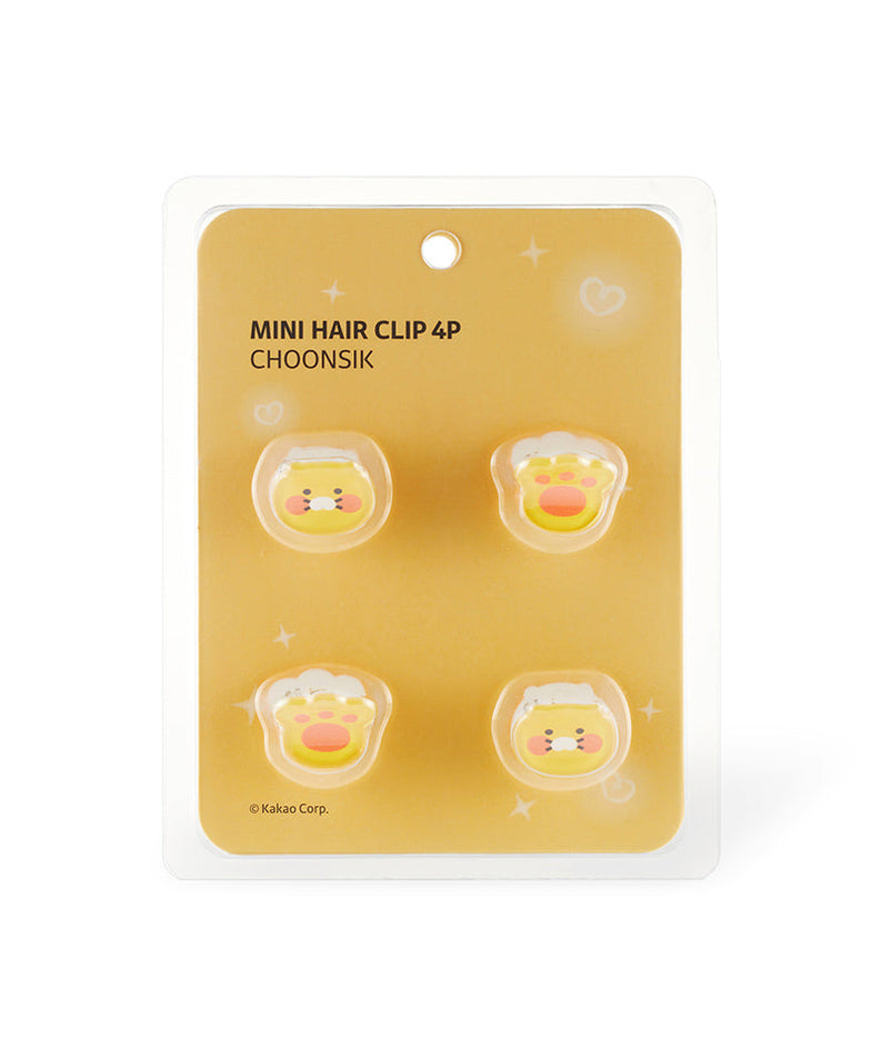 Mini Epingle Cheveux 4P Chunsik - Korean kawaii Kakao Friends | Koolseoul