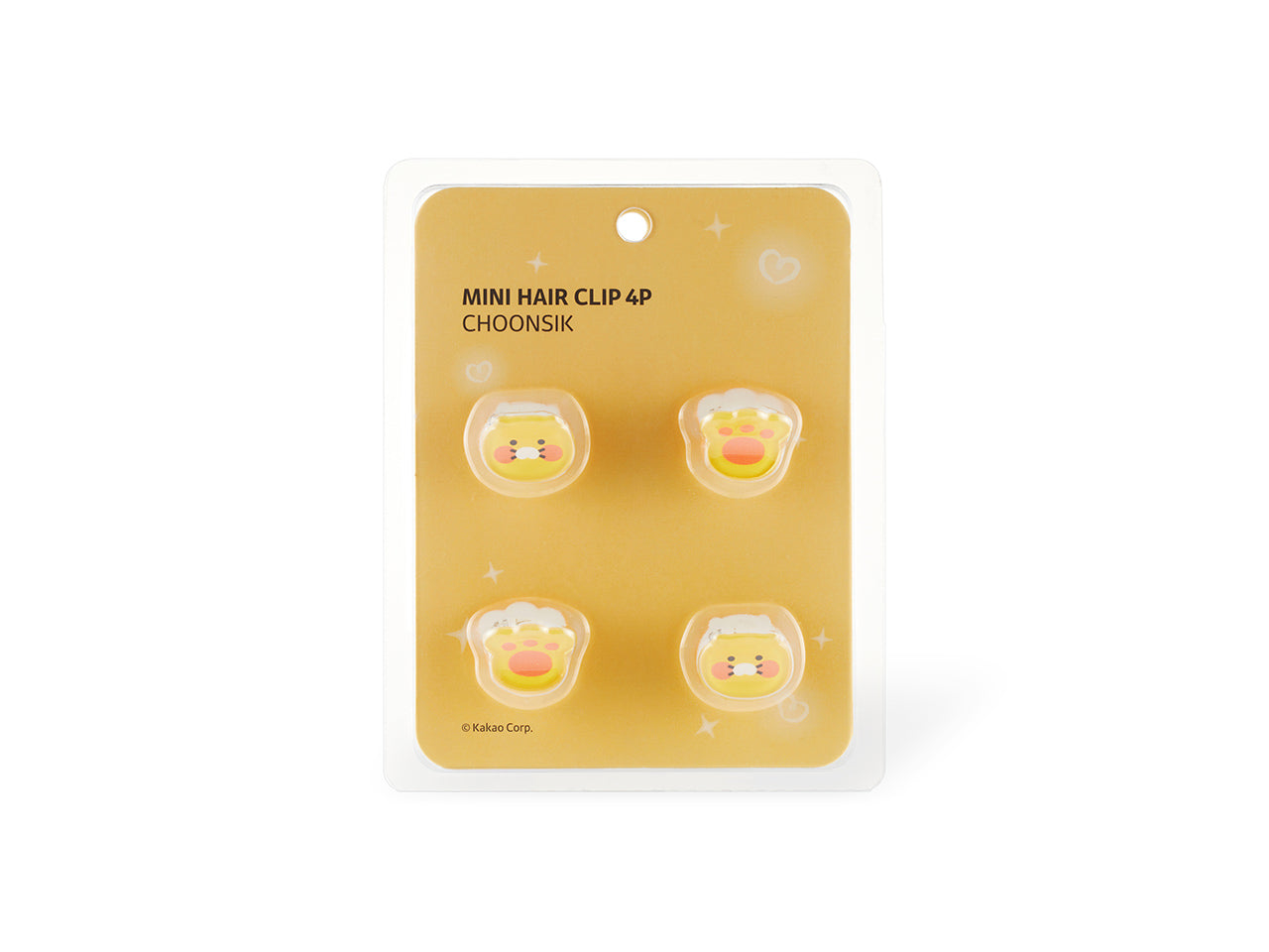 Mini Epingle Cheveux 4P Chunsik - Korean kawaii Kakao Friends | Koolseoul