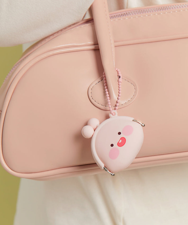 Silicone MiniPochette Apeach Pouch - Korean kawaii Kakao Friends | Koolseoul