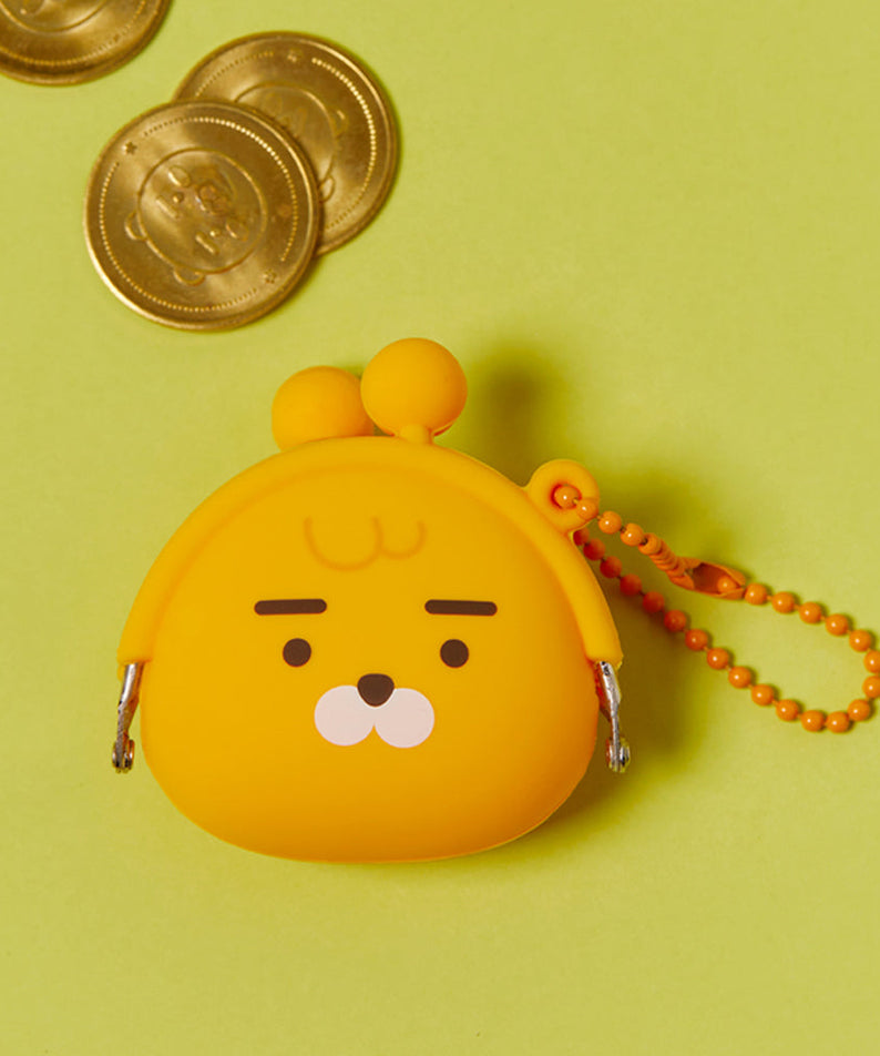 Silicone MiniPochette Ryan Pouch - Korean kawaii Kakao Friends | Koolseoul
