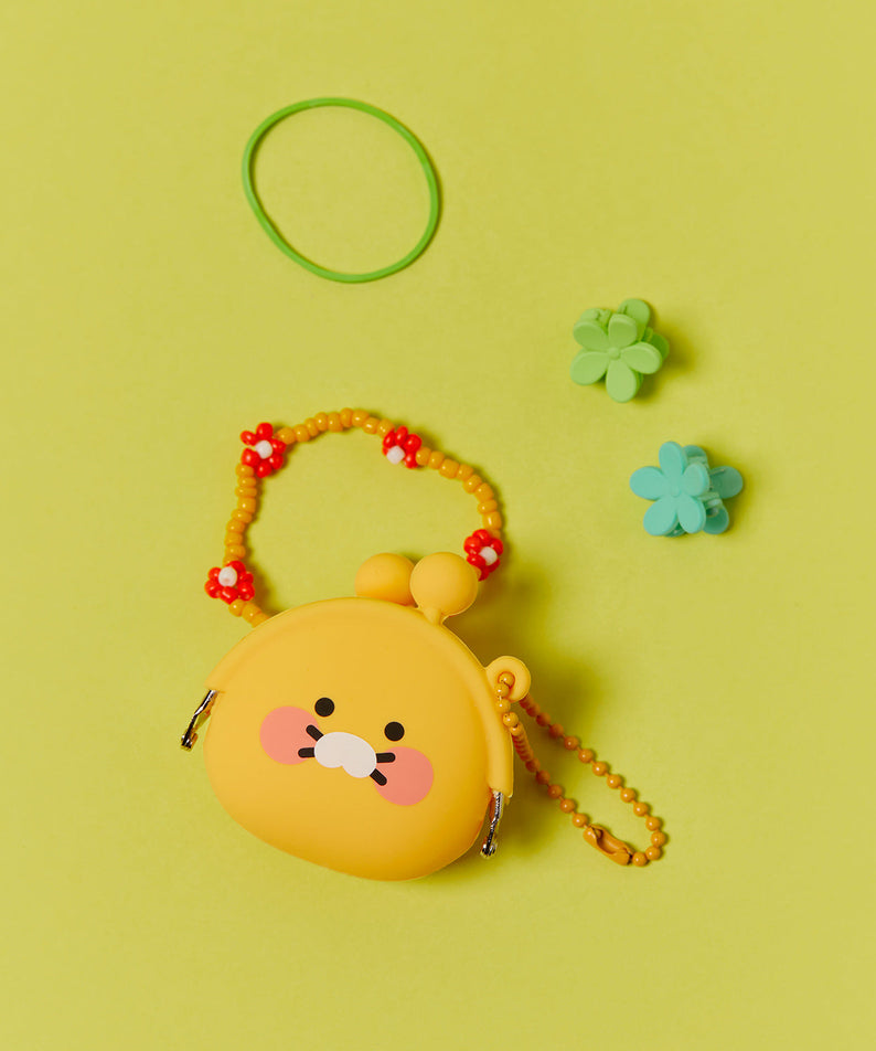 Silicone MiniPochette Chunsik Pouch - Korean kawaii Kakao Friends | Koolseoul