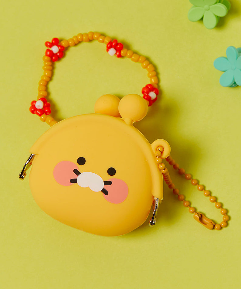 Silicone MiniPochette Chunsik Pouch - Korean kawaii Kakao Friends | Koolseoul