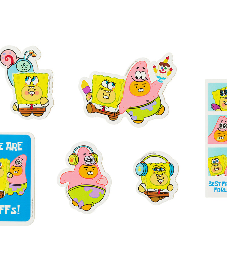 SpongeBobXFriends Sticker Friends - Korean kawaii Kakao Friends | Koolseoul