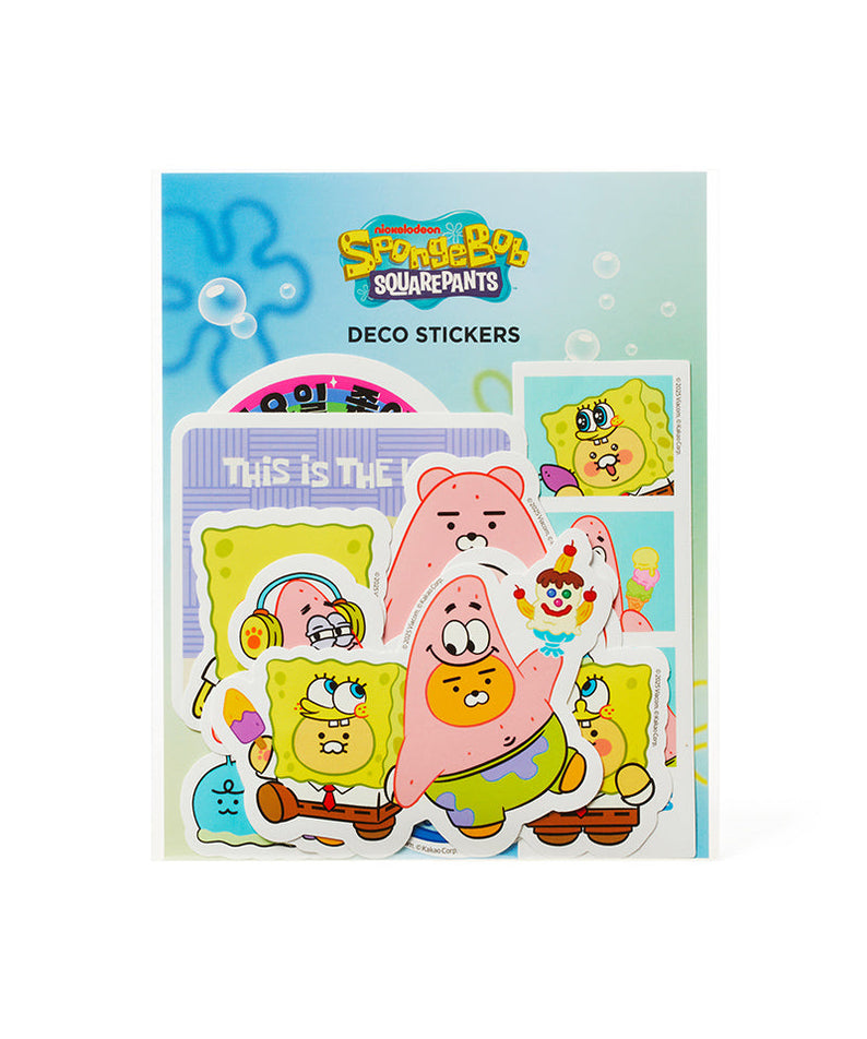 SpongeBobXFriends Sticker Friends - Authentic Kakao Friends from Korea | Koolseoul