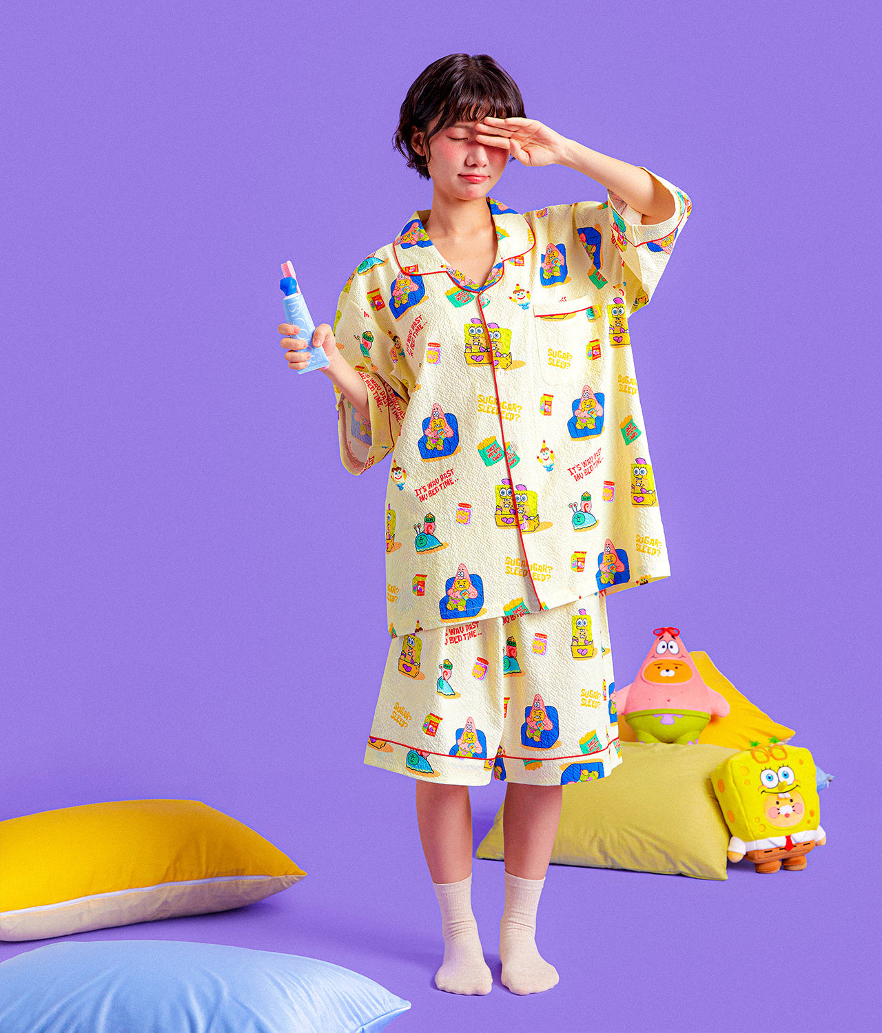 SpongeBobXFriends Pajamas Homme Friends - Korean kawaii Kakao Friends | Koolseoul