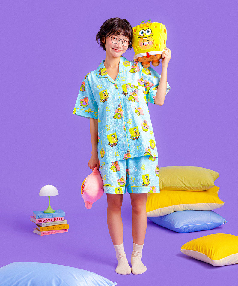 SpongeBobXFriends Pajamas Homme Friends - Authentic Kakao Friends from Korea | Koolseoul